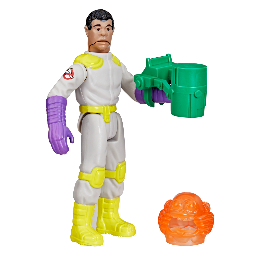Ghostbusters Kenner Classics The Real Ghostbusters Winston Zeddemore & Scream Roller Ghost Figure