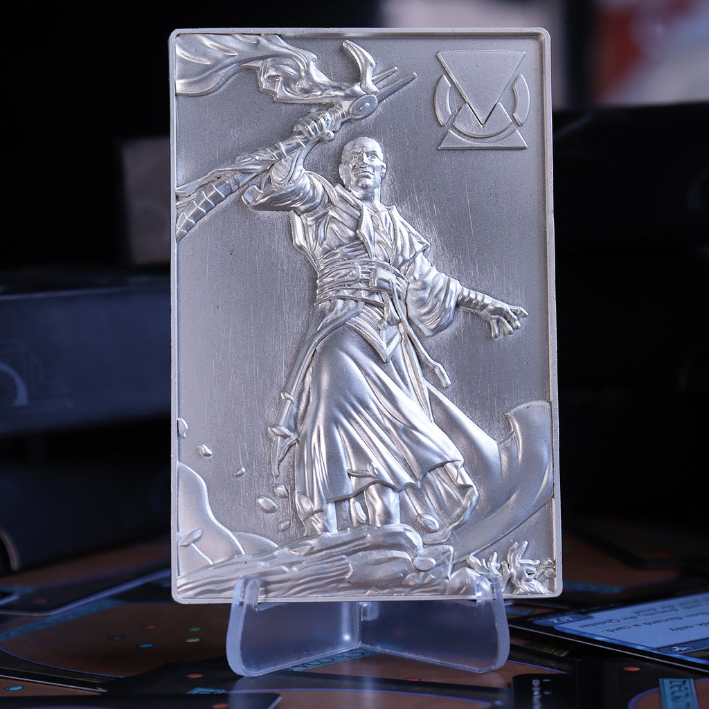 Magic the Gathering Limited Edition .999 Silver Plated Teferi Metal Collectible - Presale