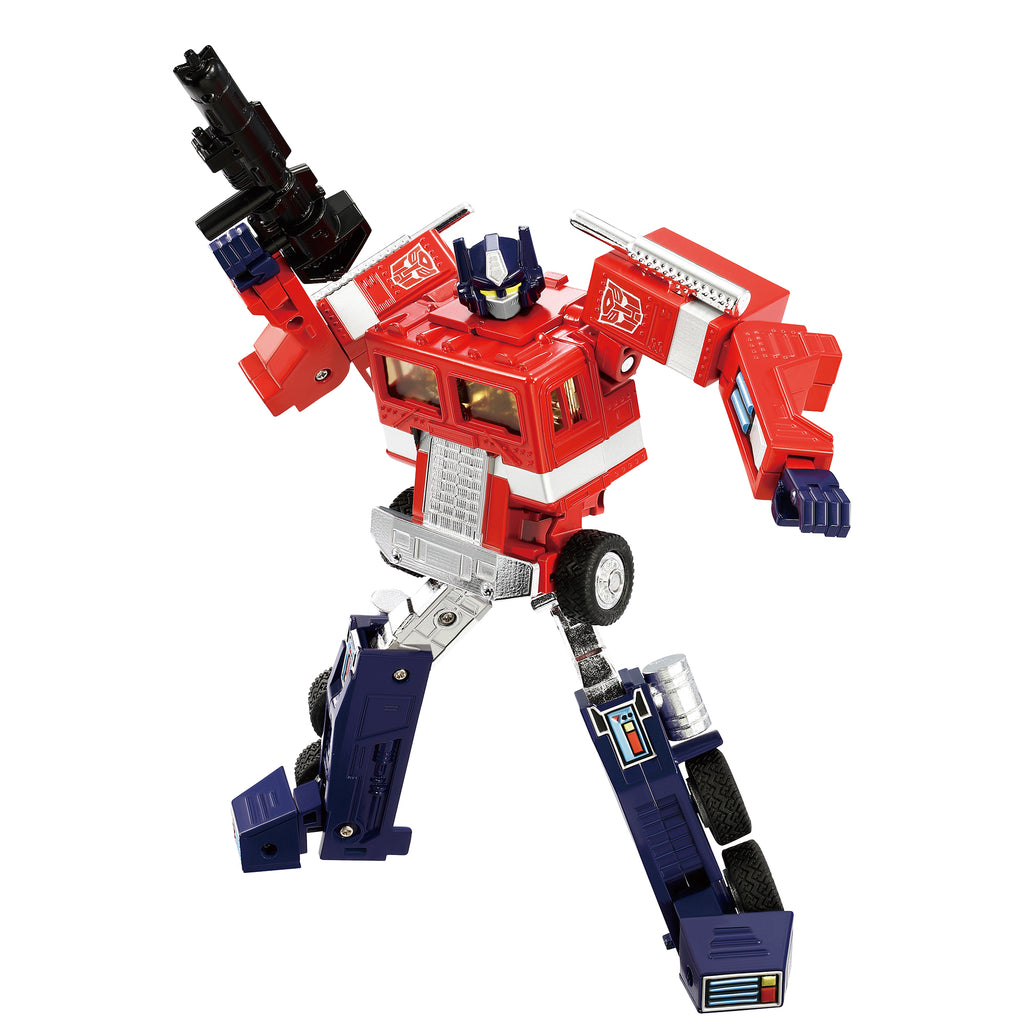 Transformers Masterpiece Missing Link C-01 Optimus Prime With Trailer - Presale