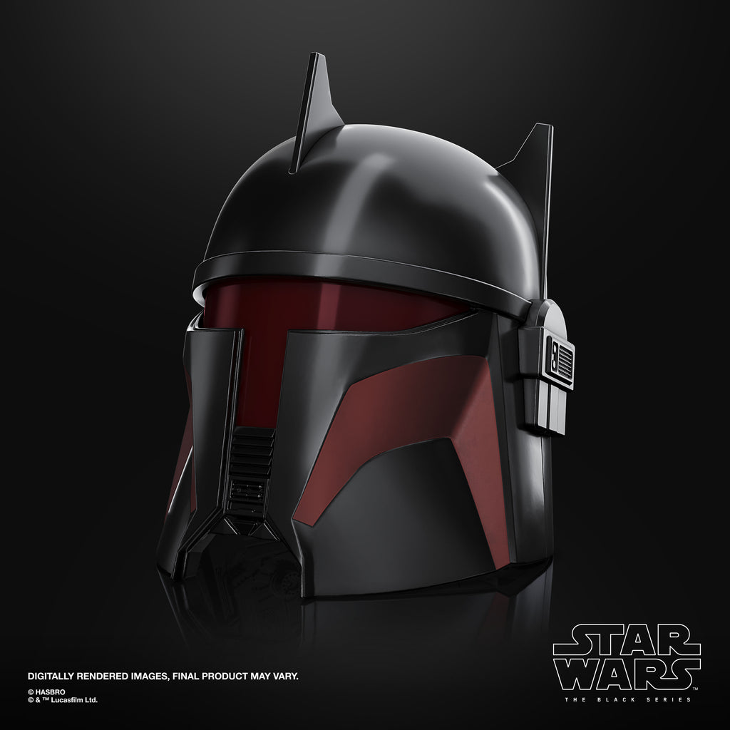 Star Wars: The Black Series Moff Gideon Premium Electronic Helmet - Presale