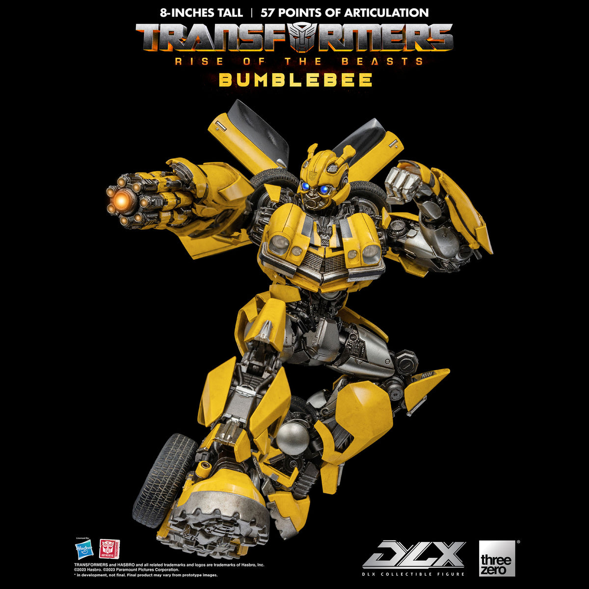 ThreeZero Transformers: Rise of the Beasts - DLX Scale BUMBLEBEE