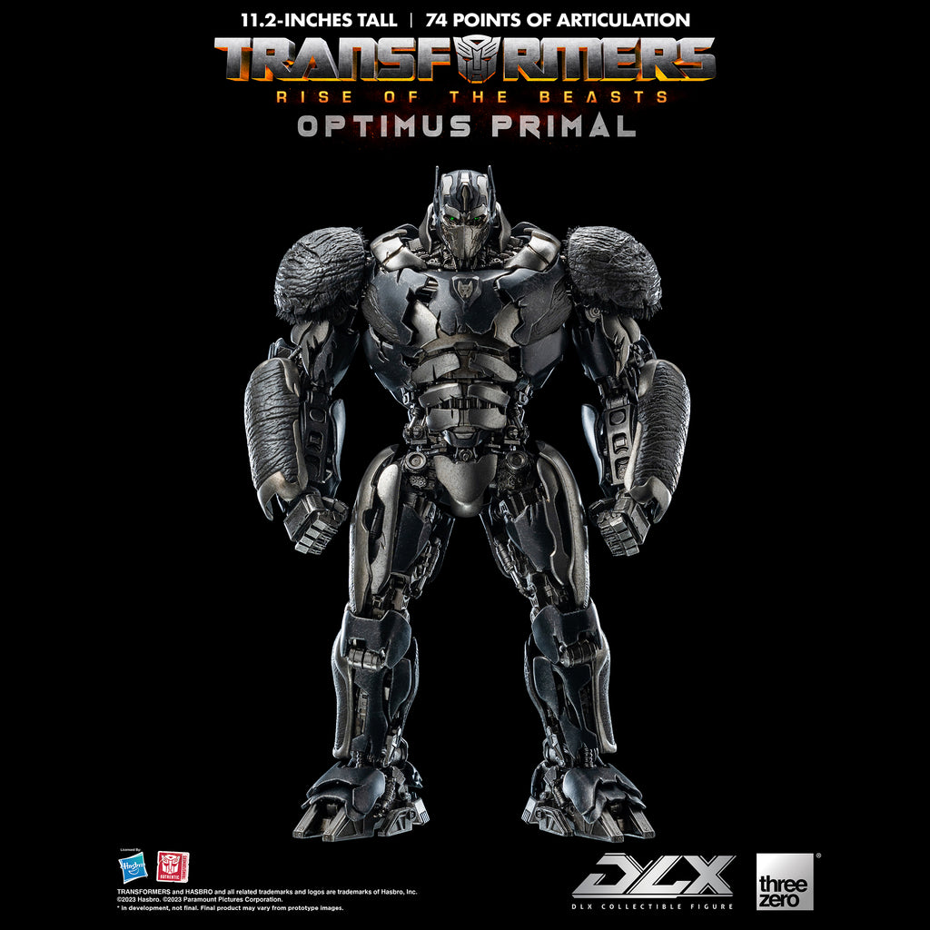 Transformers: Rise of the Beasts - DLX Optimus Primal By Threezero - Presale