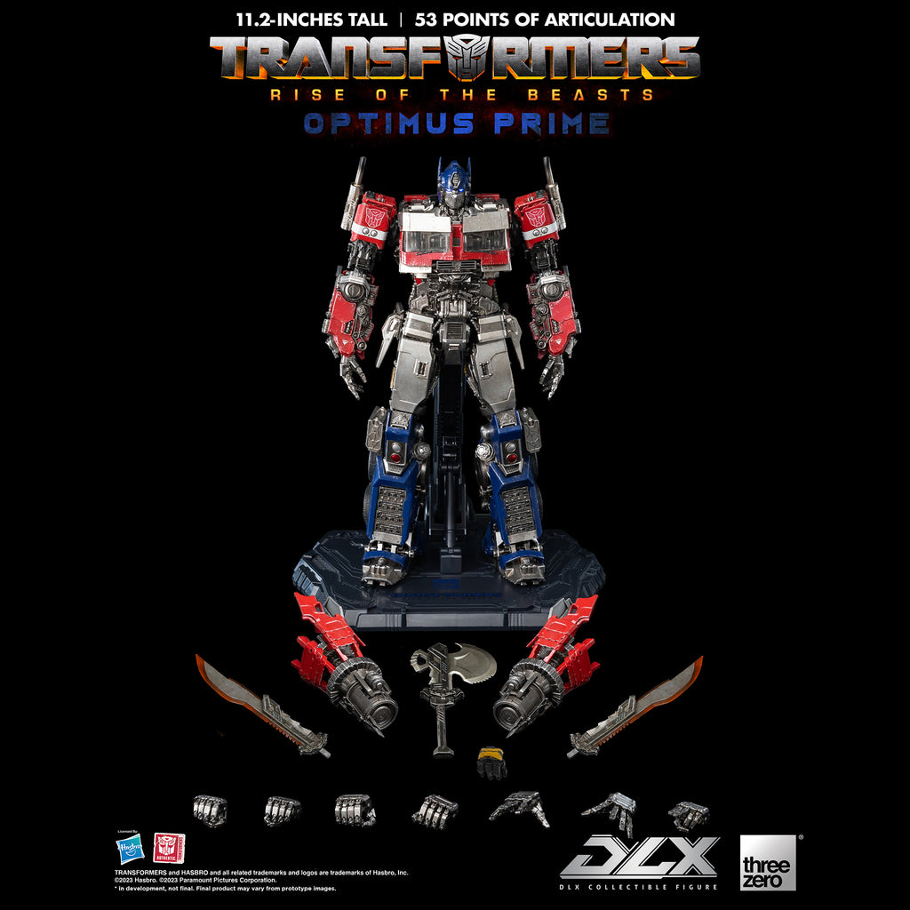 Transformers: Rise of the Beasts - DLX Optimus Prime by Threezero - Presale