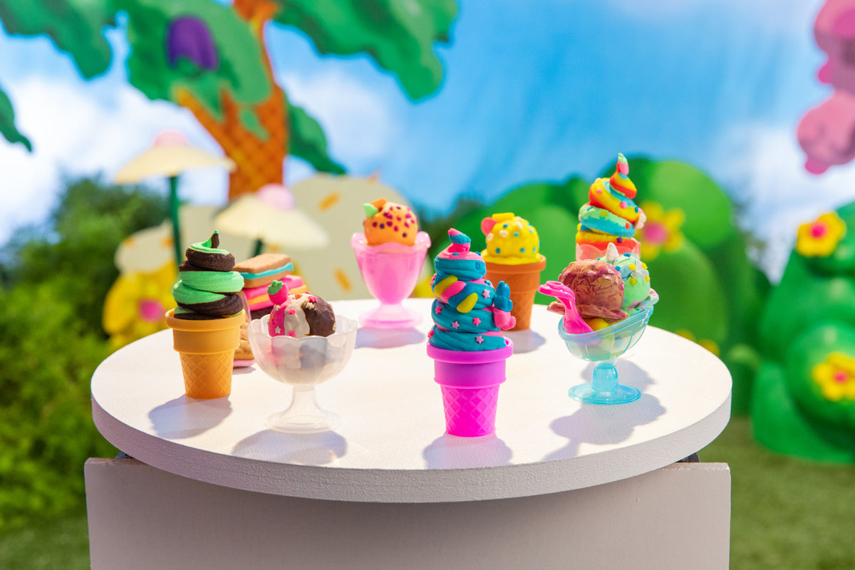 Dough Set Accessories Ice Cream 6 Colors, Toys \ Creative toys