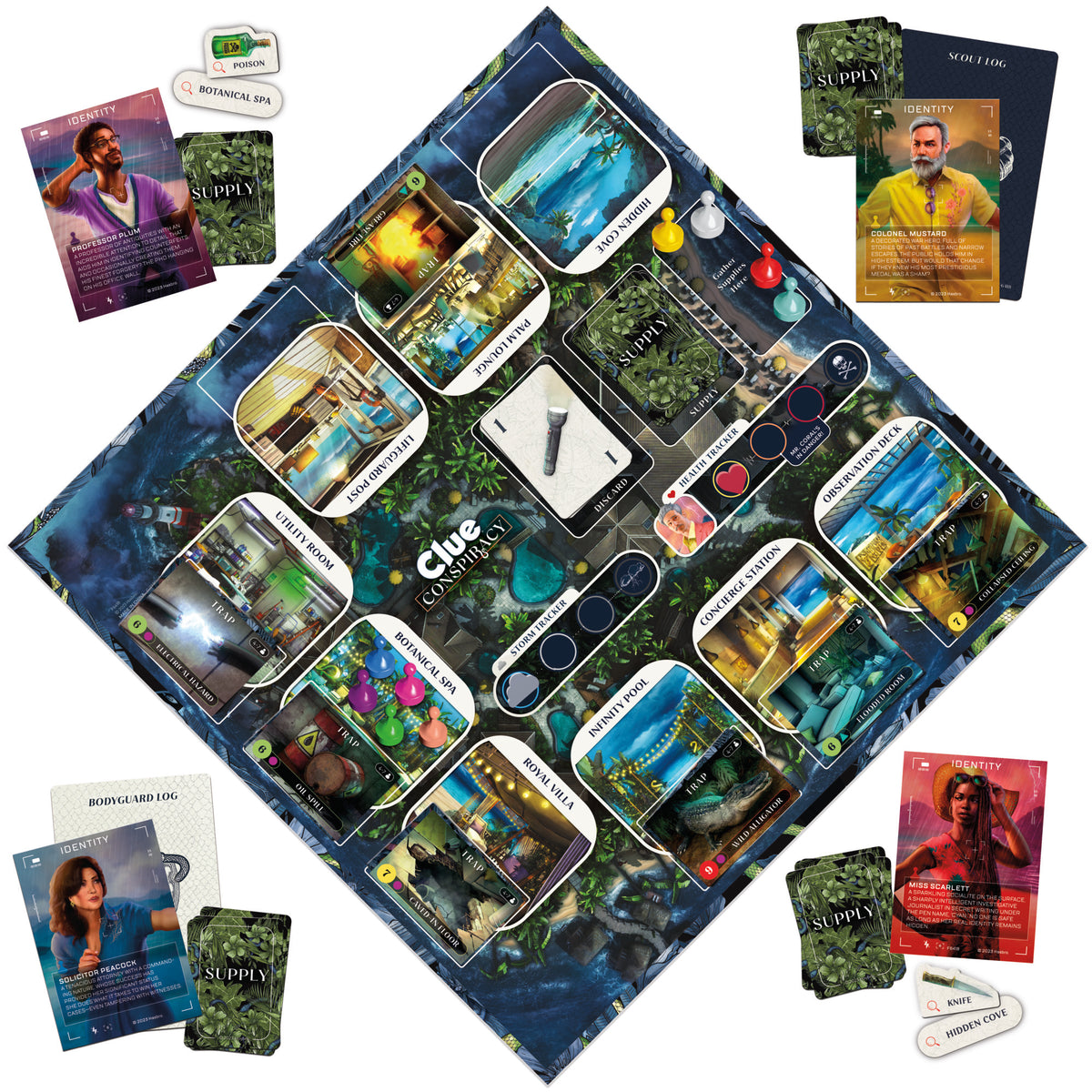 Cluedo Conspiracy twists the murder mystery formula with hidden identities  and an island resort vibe