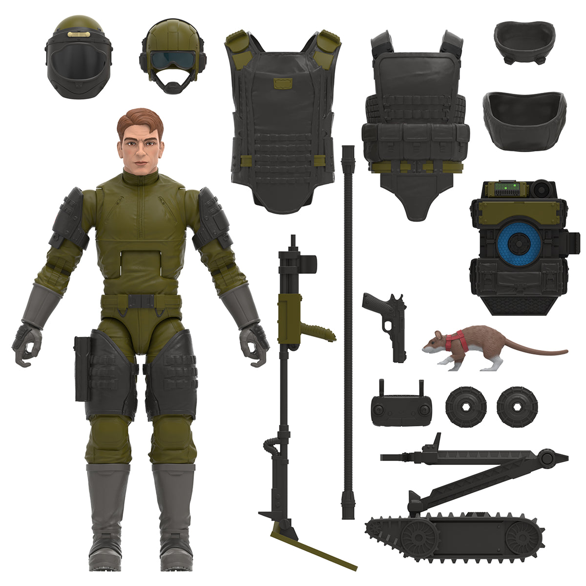 GI Joe Classified Series Robert Grunt Graves,Collectible Action  Figure,87,6-Inch Action Figures for Boys & Girls,with 8 Accessories