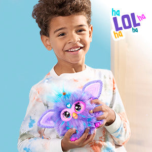 Furby Purple Interactive Plush Toy – Hasbro Pulse