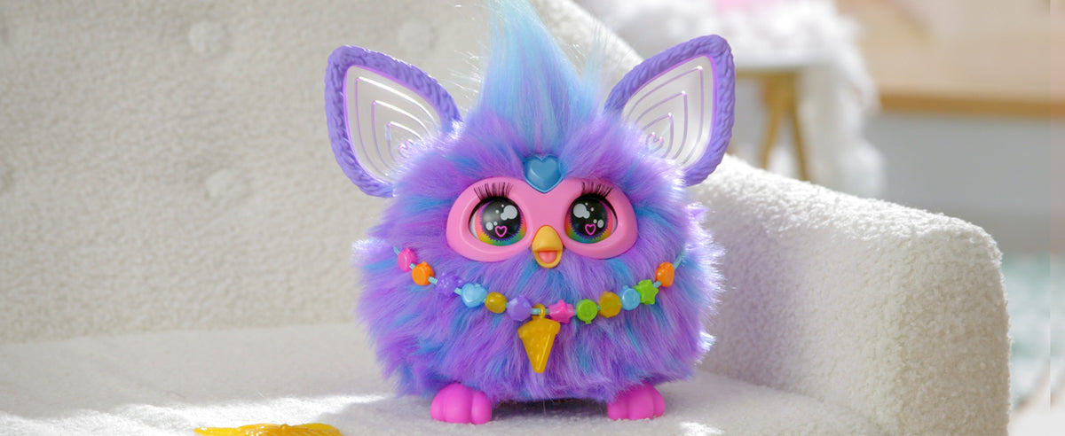 Furby Purple Interactive Plush Toy – Hasbro Pulse