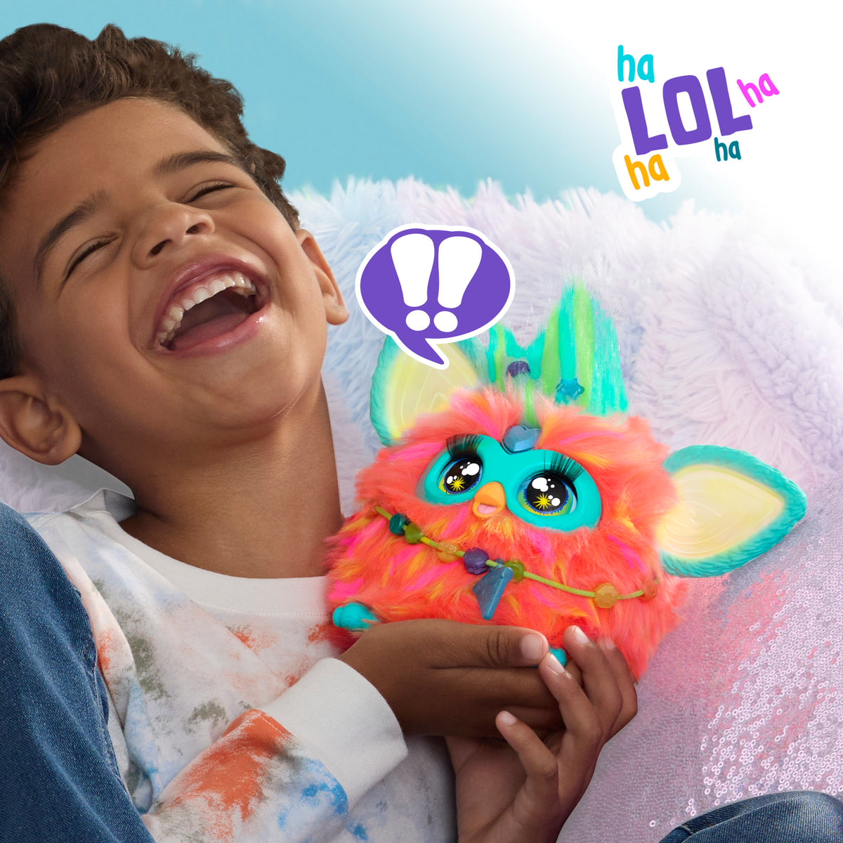 Furby Coral Interactive Plush Toy – Hasbro Pulse
