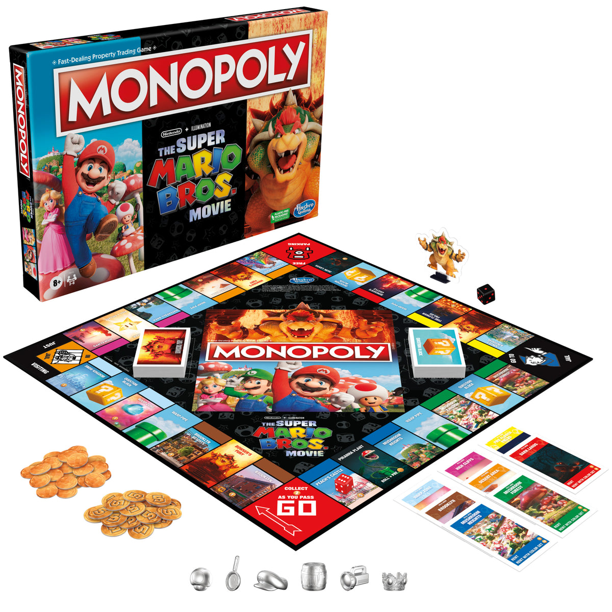 Monopoly Super Mario Celebration Edition Board Game For Kids Ages And ...