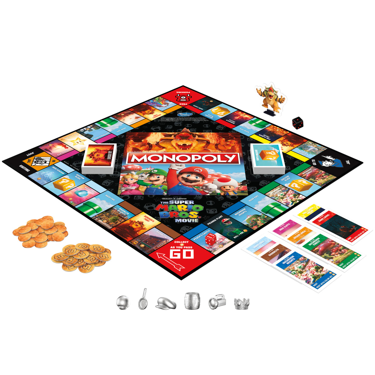  Monopoly: Super Mario Bros Collector's Edition Board