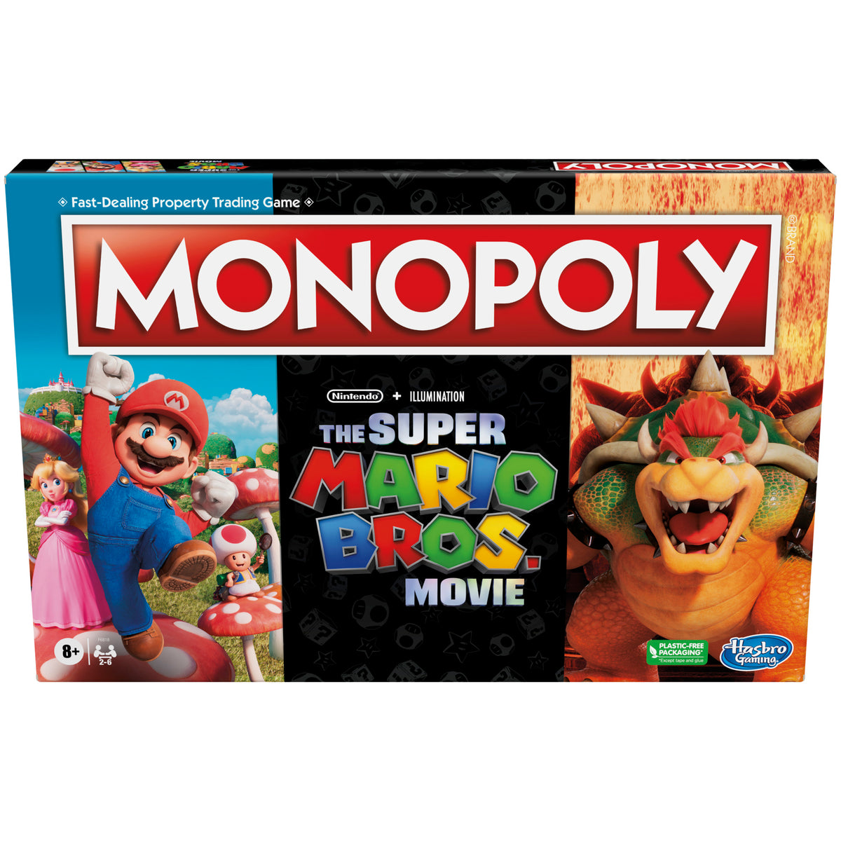 The Game of Life: Super Mario Edition Board Game for Kids Ages 8 and Up