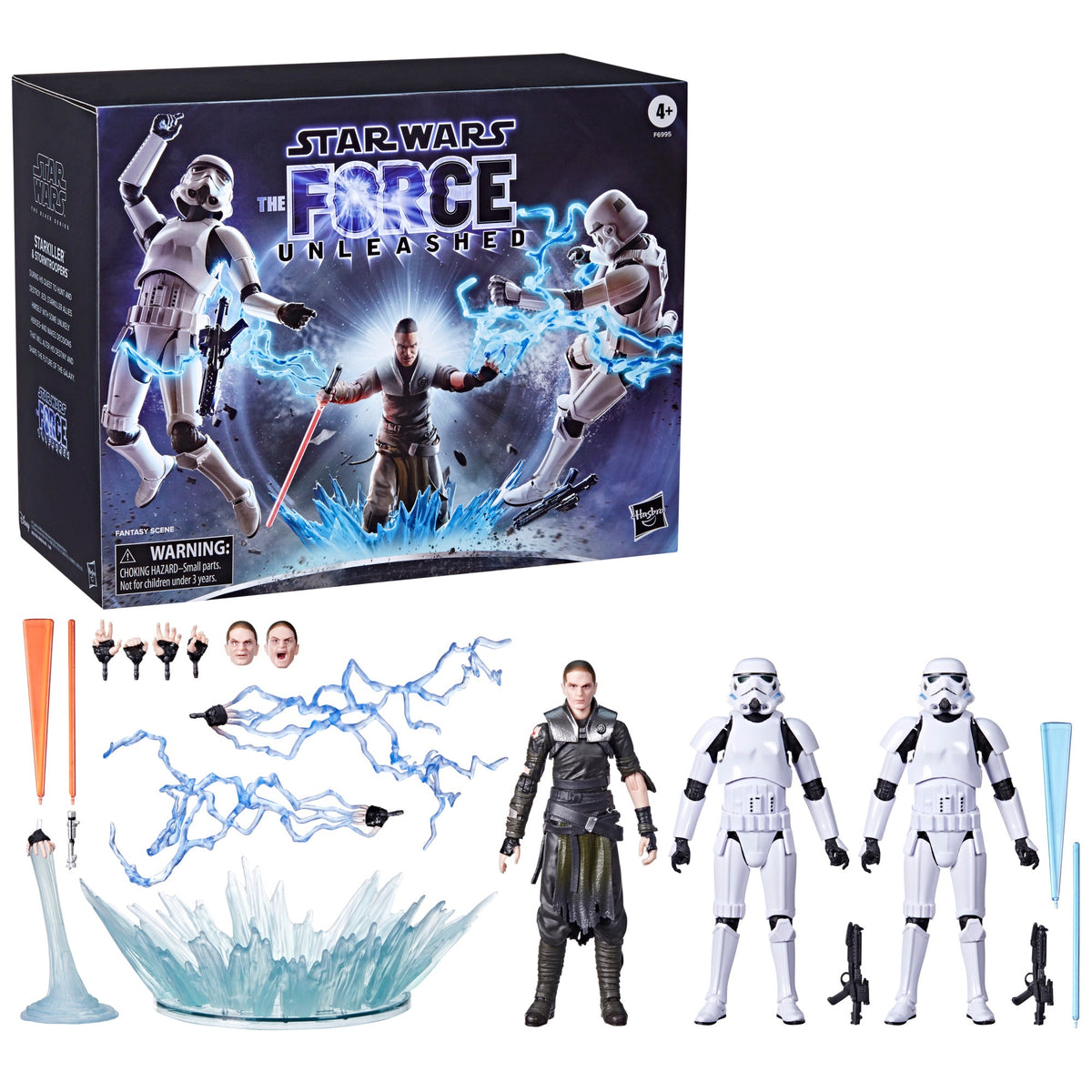 Star Wars The Black Series Starkiller, Star Wars: The Force Unleashed  Collectible 6-Inch Action Figure, Ages 4 and Up