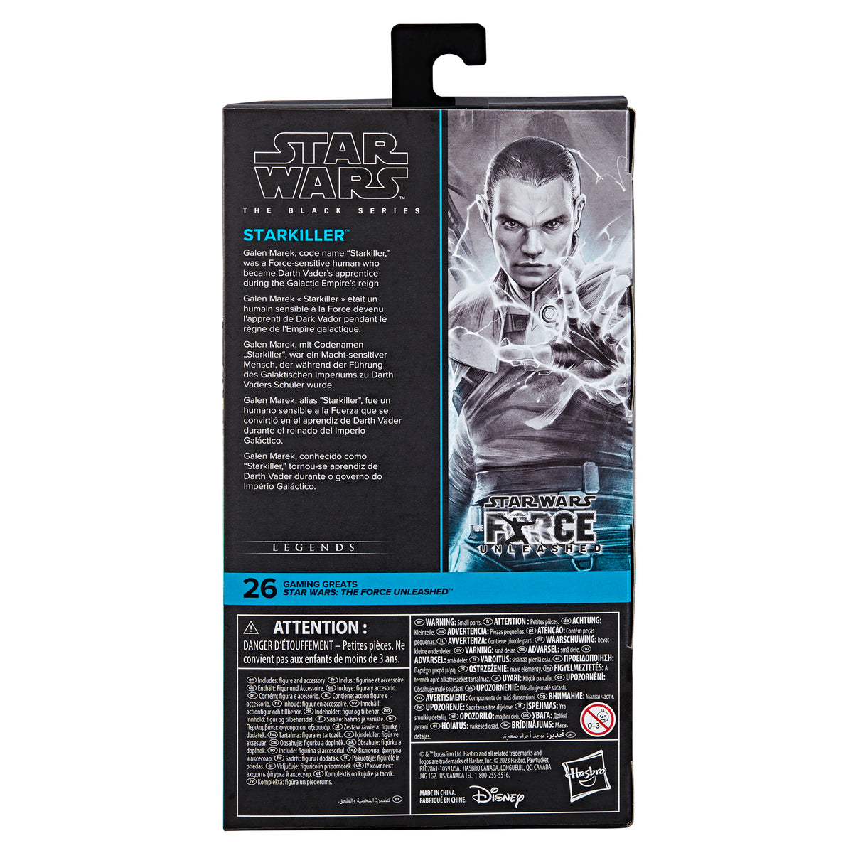 Star Wars: The Black Series Gaming Greats 6 Starkiller (The Force