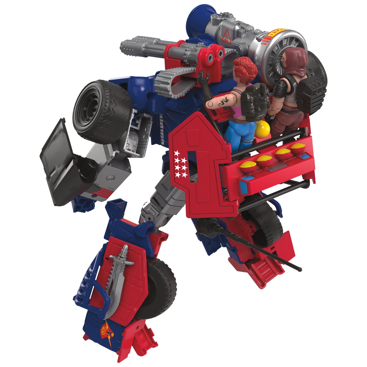 Transformers Collaborative G.I. Joe Soundwave Dreadnok Thunder Machine, Zartan & Zarana Toys