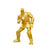 Marvel Legends Series Iron Man (Model 01 - Gold)