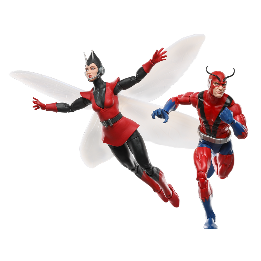 Marvel Legends Series Hank Pym (Giant-Man) & Janet Van Dyne (Wasp) Figures