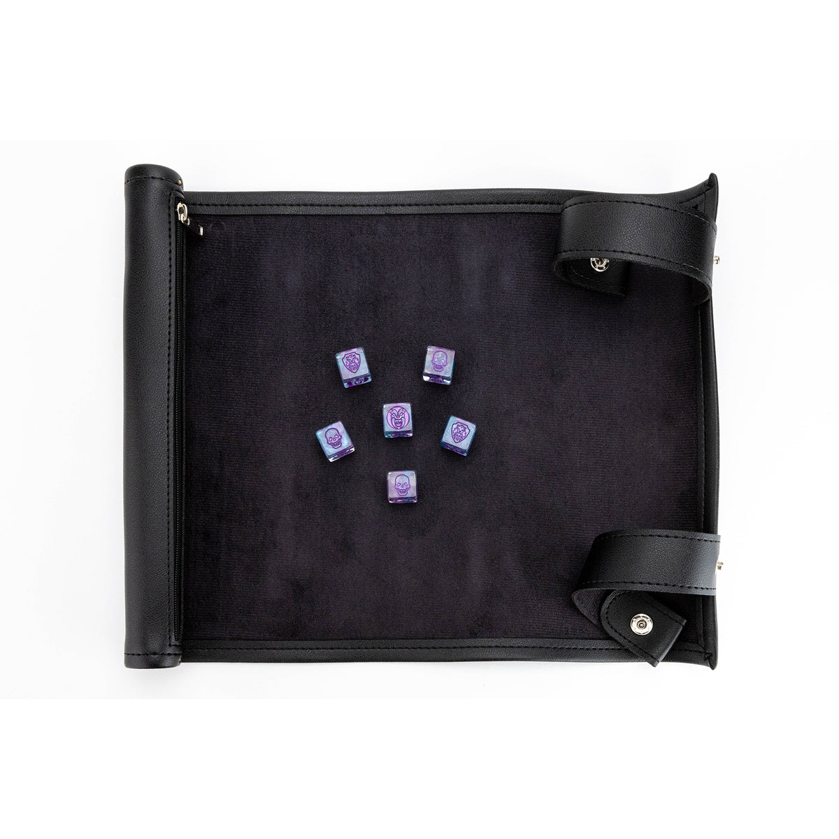HeroQuest – The Dread Veil Dice Set with Scroll Dice Mat and