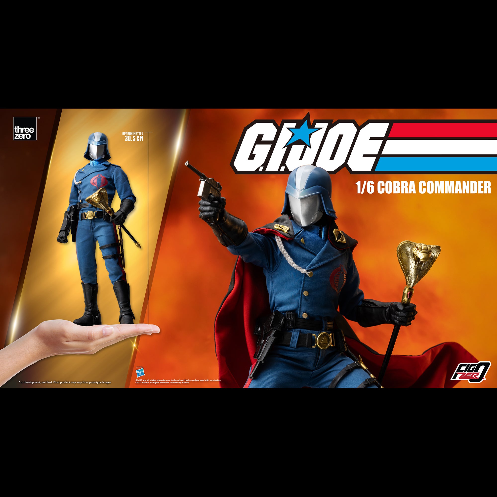 G.I. Joe - FigZero 1/6 Cobra Commander - Presale – Hasbro Pulse