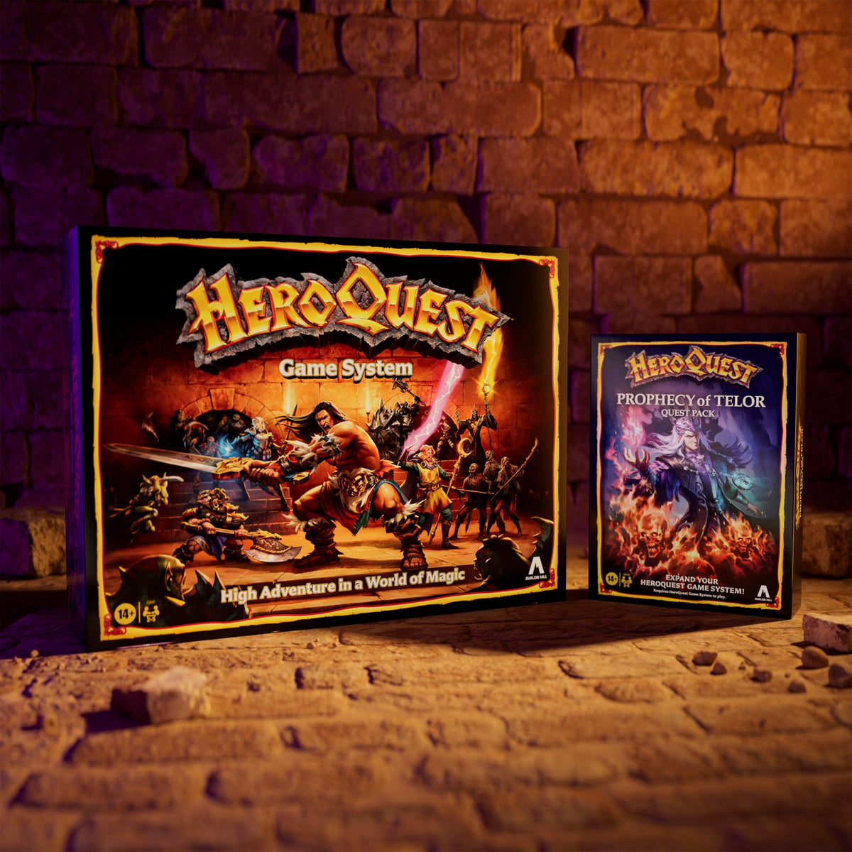Hasbro HeroQuest Prophecy of Telor Quest Pack For 2-5 players