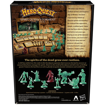 HeroQuest Spirit Queen's Torment Quest Pack Spanish Version – Hasbro Pulse  - EU