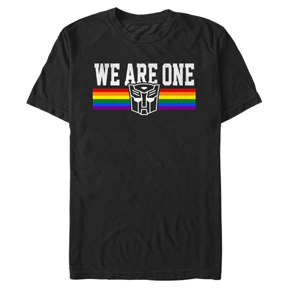 Transformers Stay Strong Rainbow Adult T-Shirt