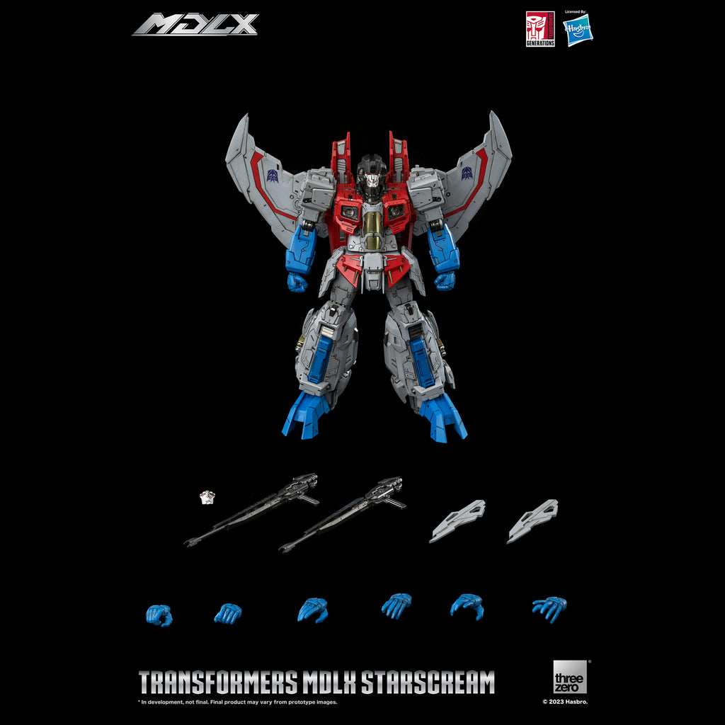 Transformers: MDLX Starscream  By Threezero - Presale