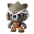 Marvel Mighty Muggs Rocket Raccoon #8 3.75-inch collectible figure with display case package