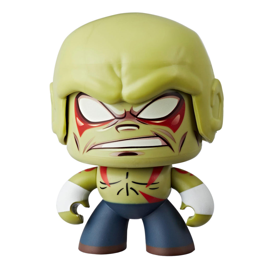 Marvel Mighty Muggs Drax #19 3.75-inch collectible figure with display case package