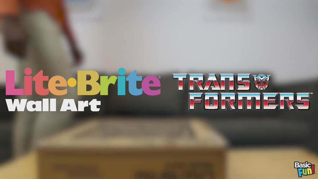 Lite-Brite - Wall Art, Transformers Edition – Hasbro Pulse