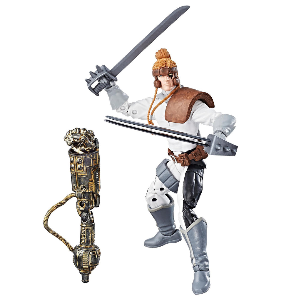 Marvel X-Men Legends Series Shatterstar Figure With Accessories and Build-A-Figure Part