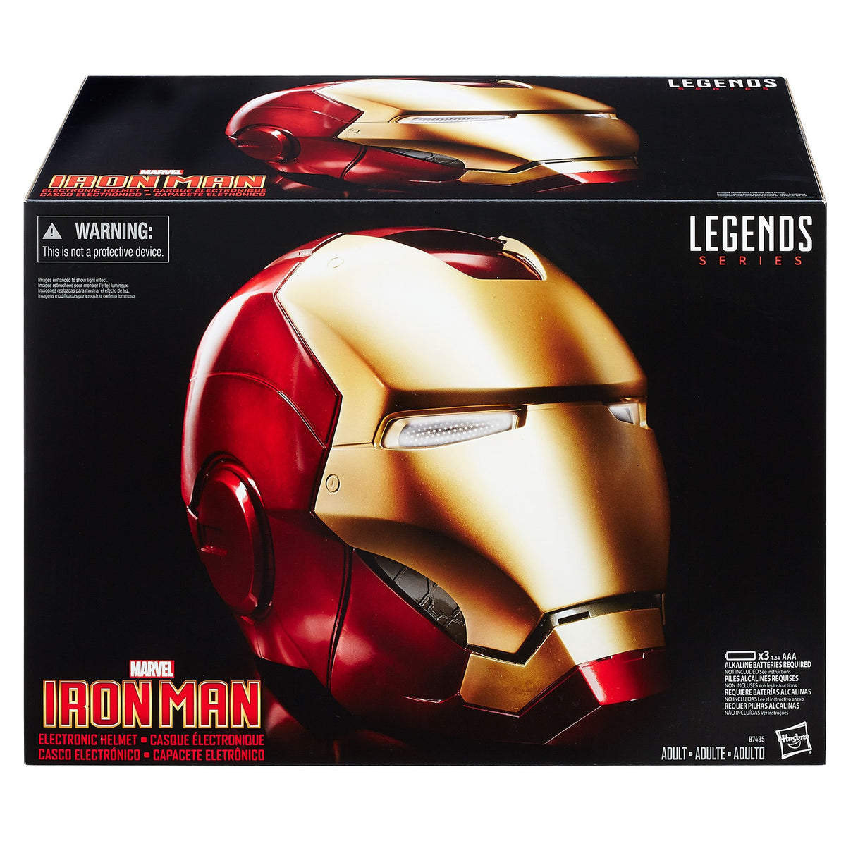 Marvel Legends Series Iron Man Electronic Helmet