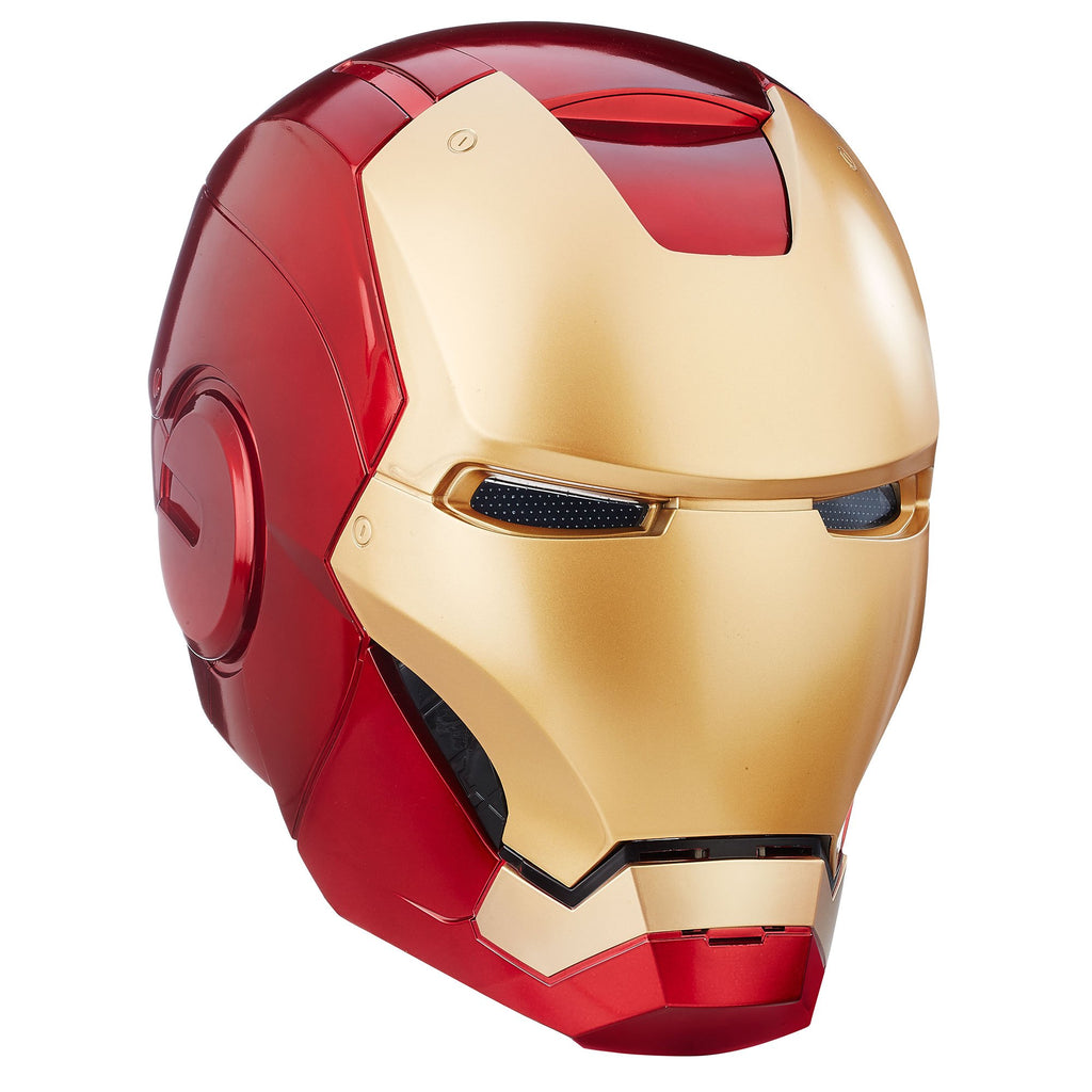 Marvel Legends Iron Man Electronic Helmet Front Closed