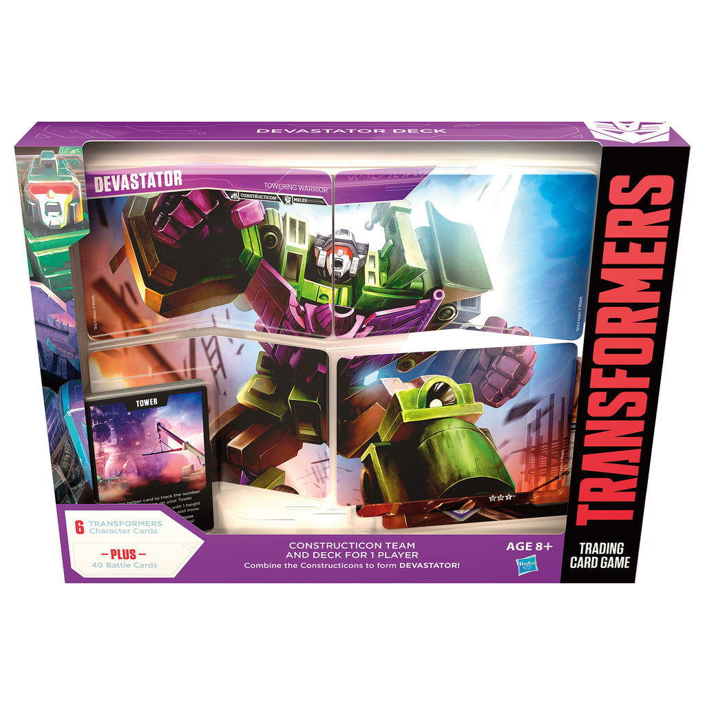 Transformers Devastator Deck Packaging