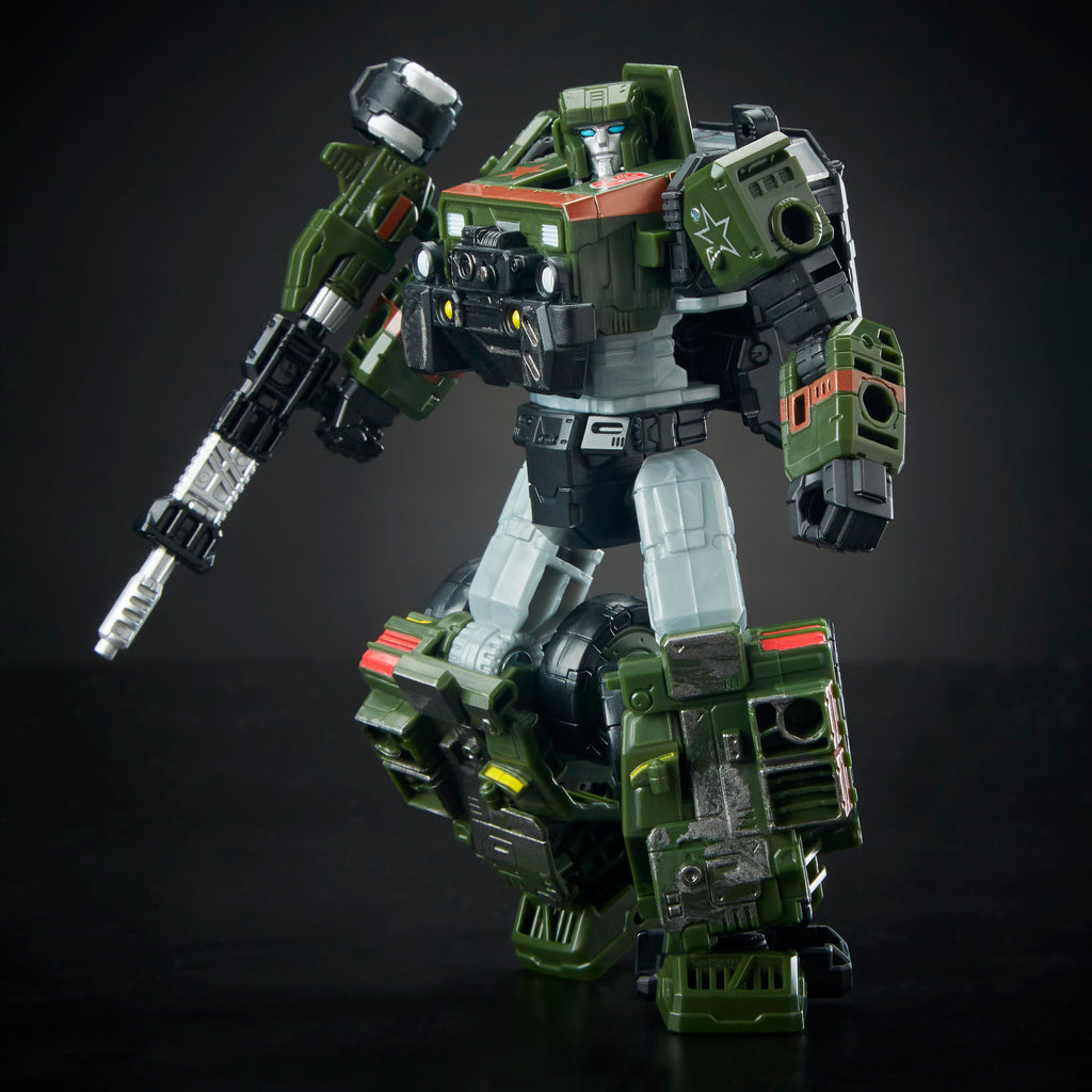 Transformers Generations War for Cybertron: Siege Deluxe Class WFC-S9 Autobot Hound Figure Robot Mode 