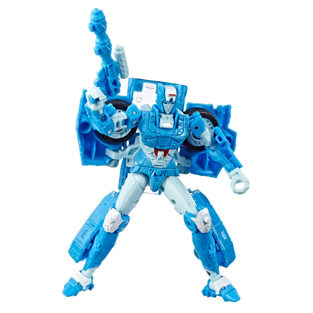 Transformers Generations War for Cybertron Deluxe WFC-S20 Chromia Figure Robot Mode 