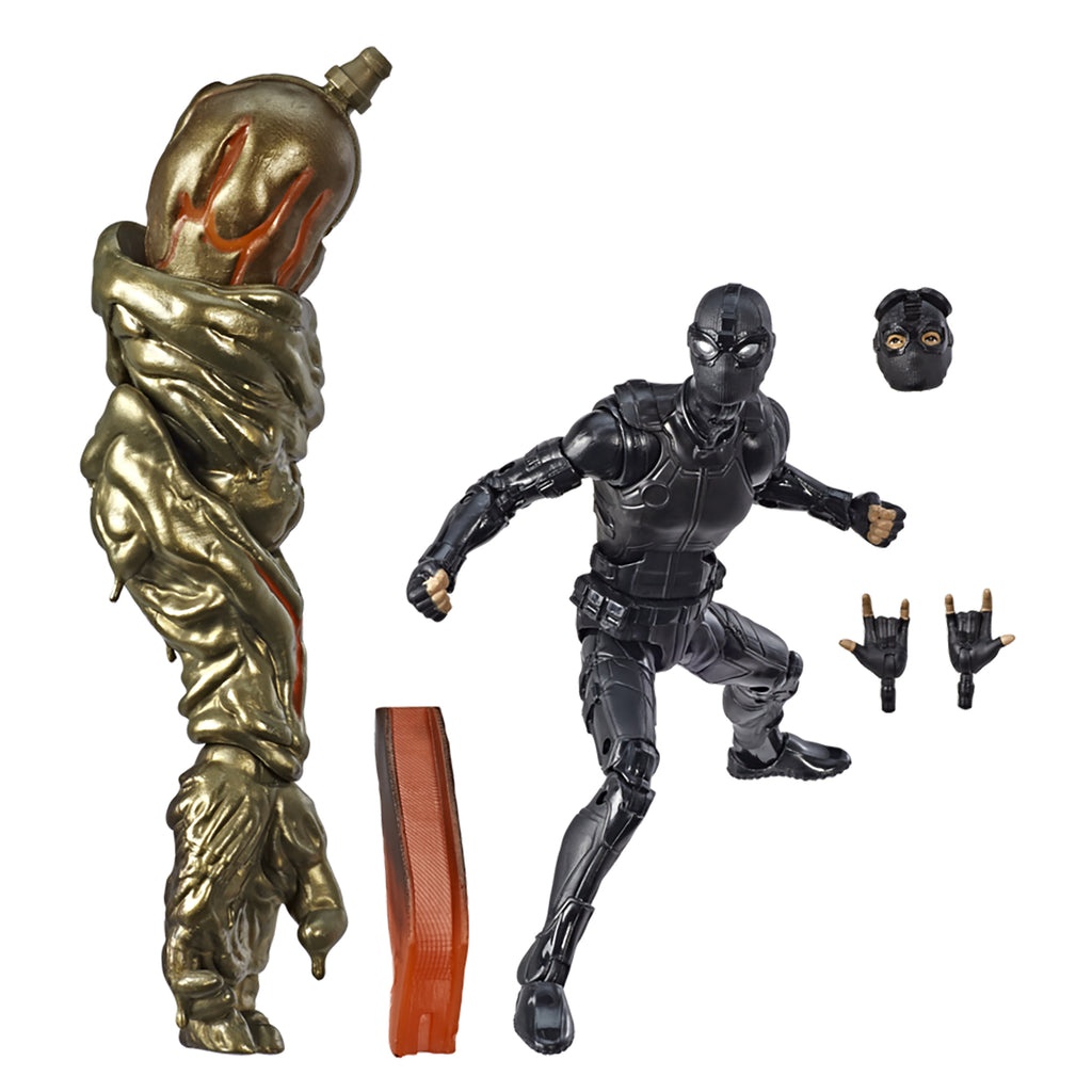 Marvel Legends Series Spider-Man: Far from Home Spider-Man (Stealth Suit) Figure Accessories