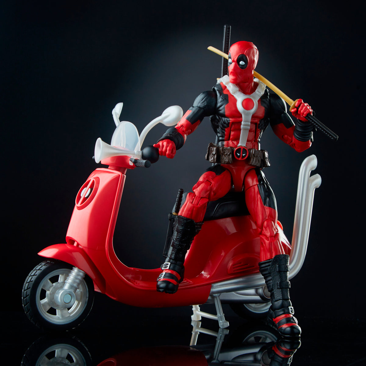 Marvel Legends Series Deadpool Figure with Scooter – Hasbro Pulse