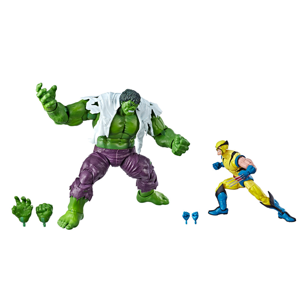 Marvel Legends Series 80th Anniversary Hulk and Wolverine