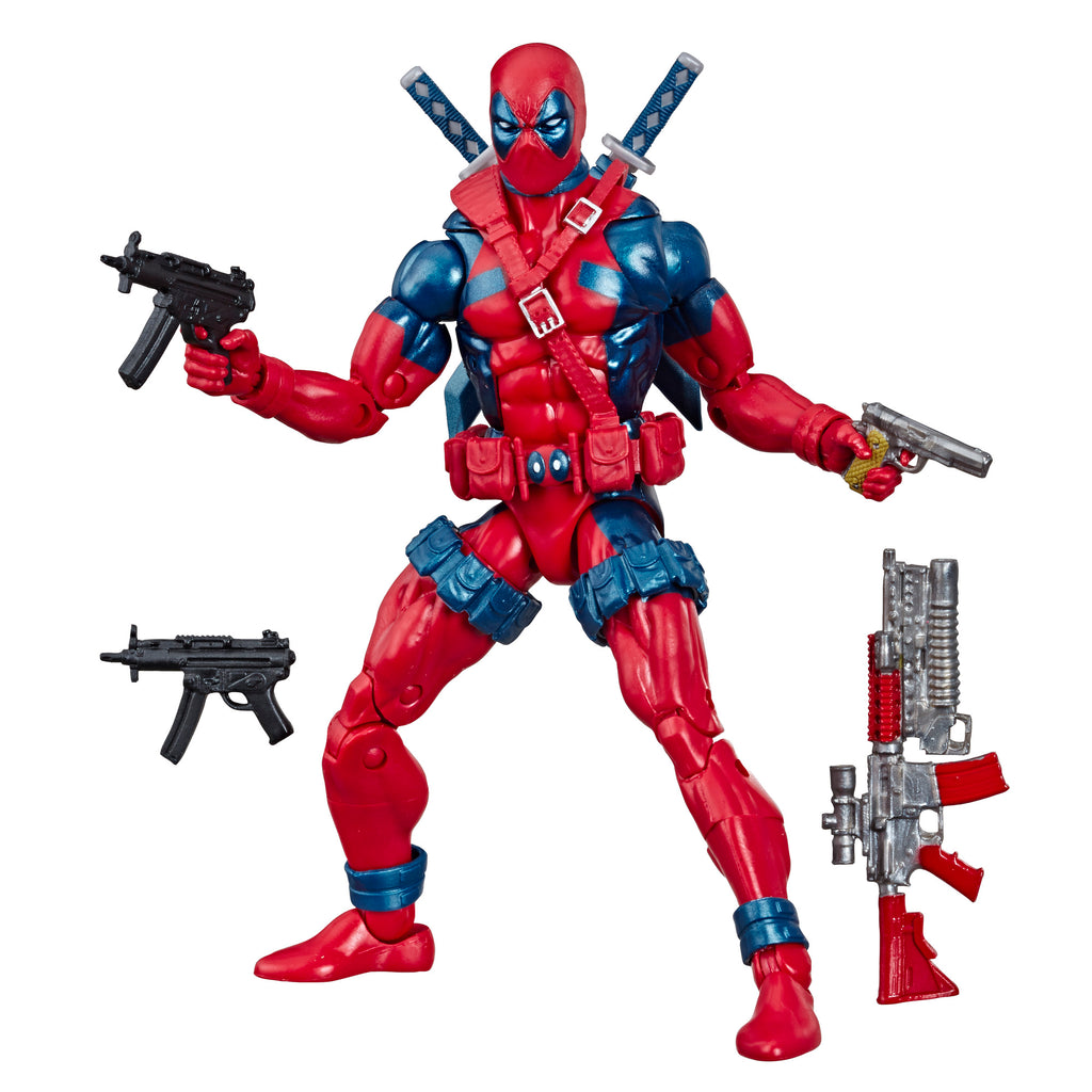 Marvel 80th Anniversary Legends Series Deadpool Figure With Accessories