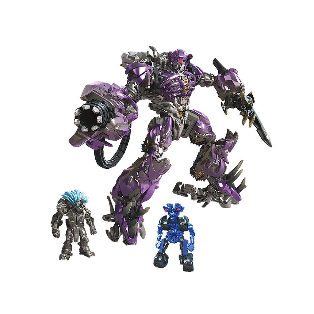 Transformers Studio Series 56 Leader Class Shockwave Robot Mode With Two Figure Accessories