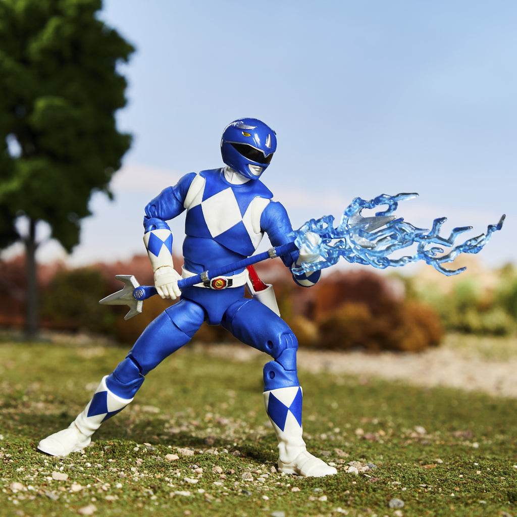 Power Rangers Lightning Collection Mighty Morphin Blue Ranger Figure