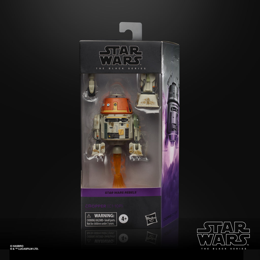 Star Wars The Black Series Chopper (C1-10P) Collectible Figure