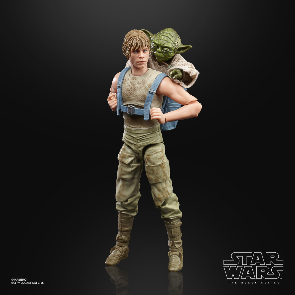 Star Wars The Black Series Luke Skywalker and Yoda (Jedi Training) Figure