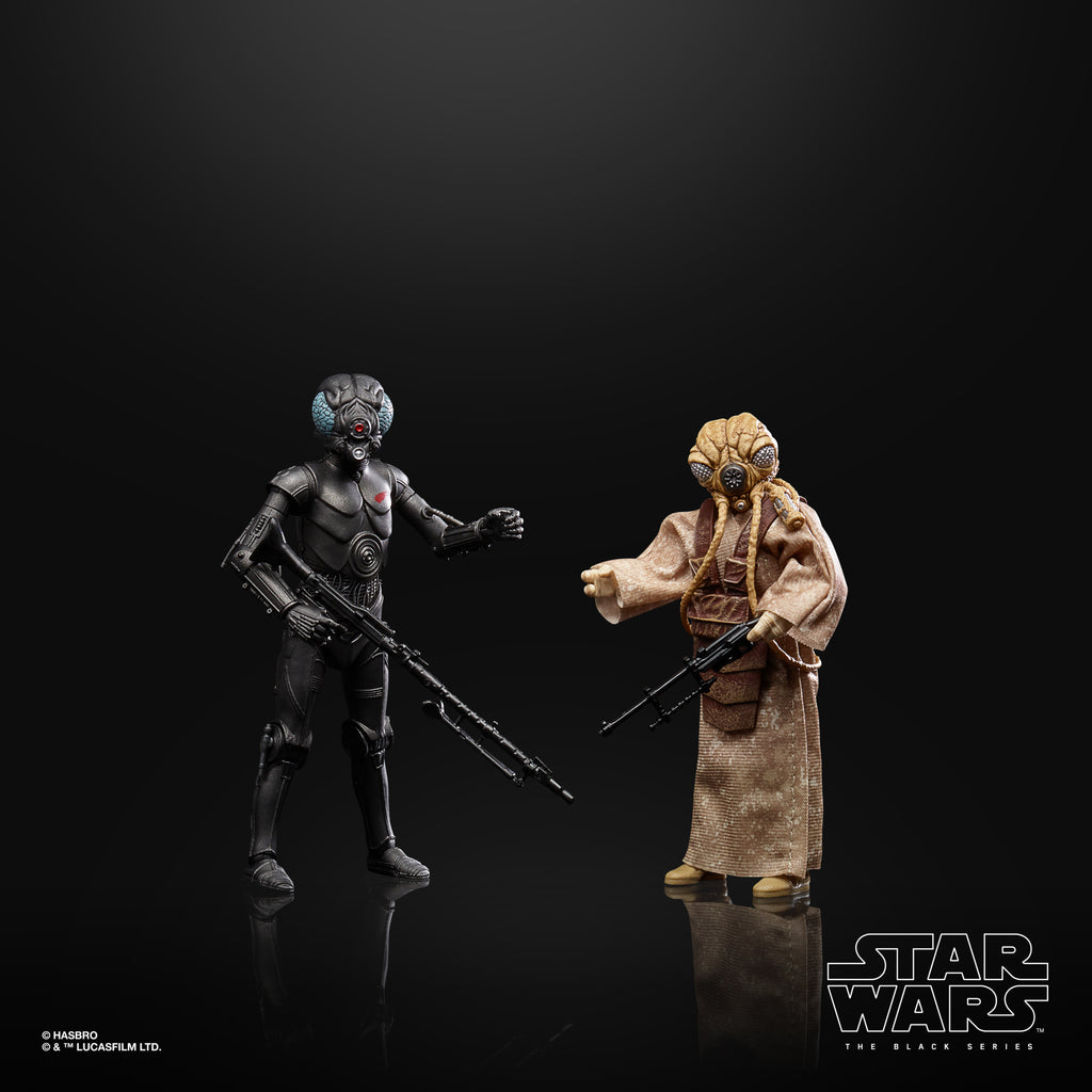 Star Wars The Black Series 4-LOM and Zuckuss Action Figures