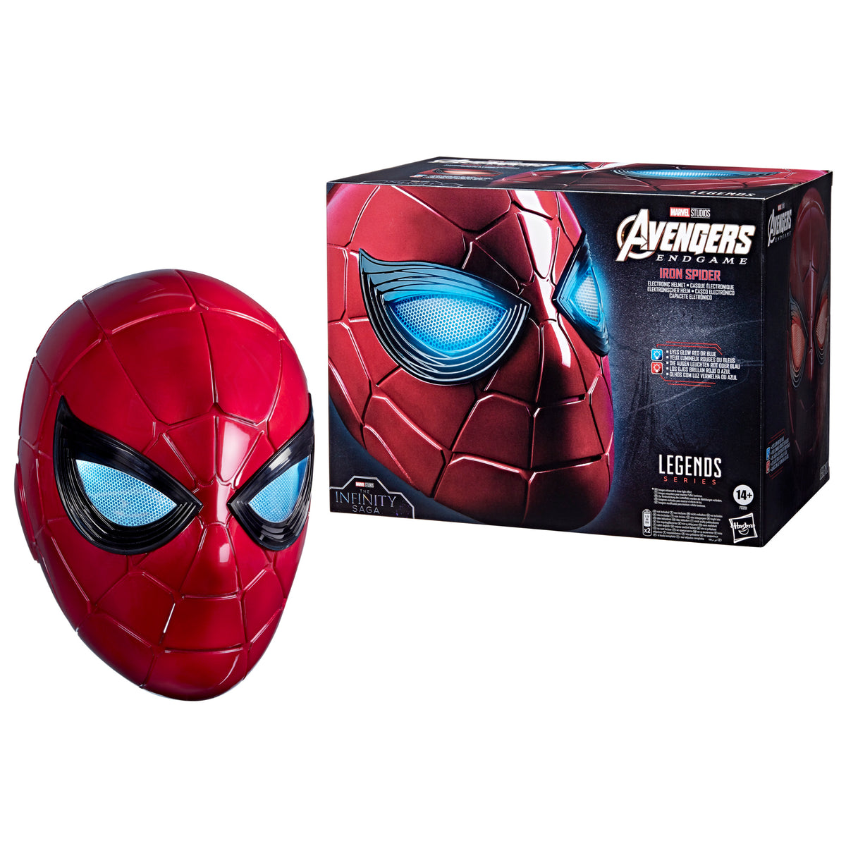 Hasbro Marvel Legends Spider-Man Iron Spider Electronics Helmet - SS22 - US