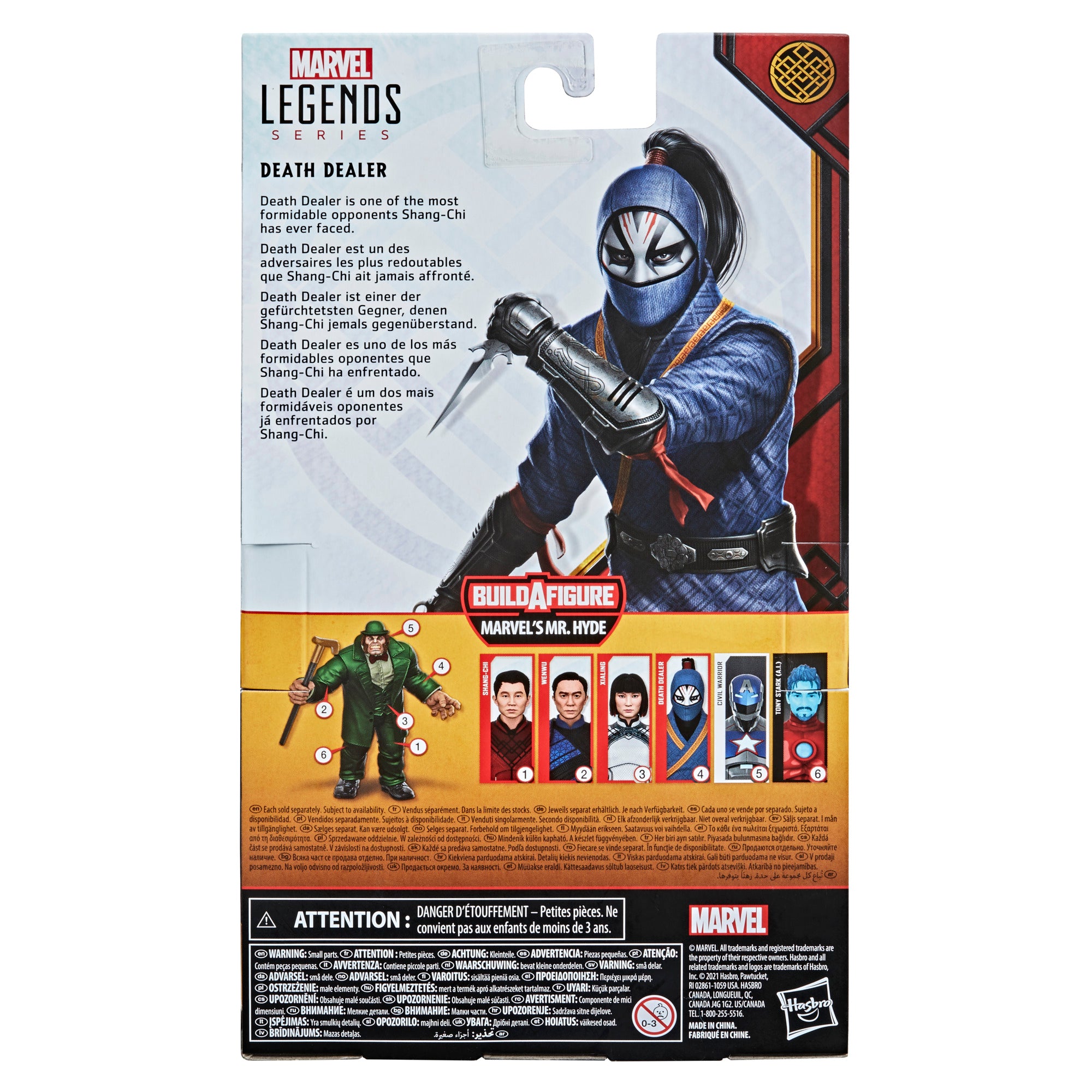 Marvel Legends Series Shang-Chi Legend Of Ten Rings Death Dealer