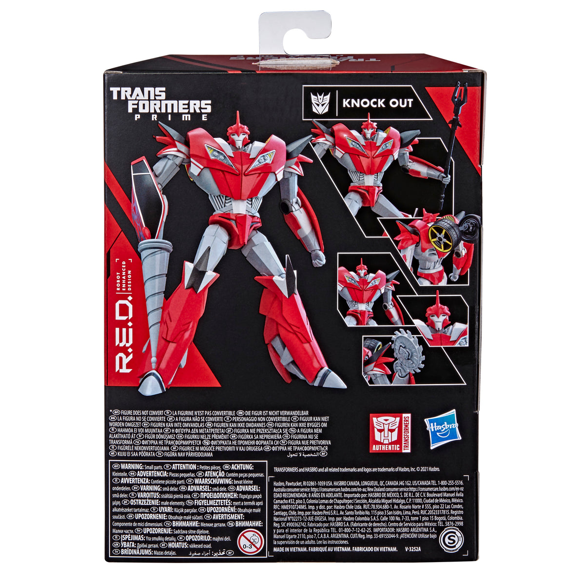 Transformers R.E.D. [Robot Enhanced Design] Transformers: Prime Knock Out