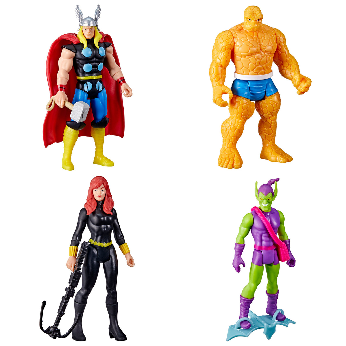 Marvel Hasbro Legends Series, action figure di Thor della Retro 375  Collection da 9,5 cm, 1 accessorio : : Giochi e giocattoli
