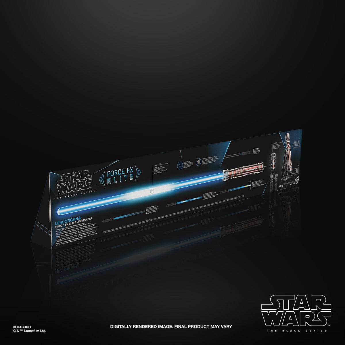Sabre laser Star Wars The Black Series Force FX Elite de Leia Organa –